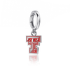 Texas Tech University Bracelet Charm - Enamel