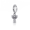 Texas Tech University Bracelet Charm - Silver