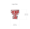 Texas Tech University Bracelet Charm - Enamel