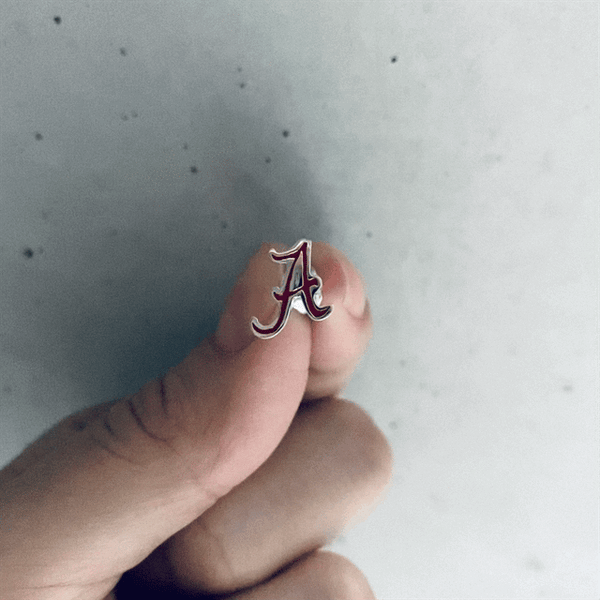 University of Alabama Stud Earrings - Enamel
