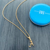 University of Alabama Pendant Necklace - Gold