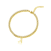 University of Alabama Beaded Bracelet - Gold
