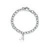University of Alabama Link Bracelet - Silver