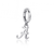 University of Alabama Bracelet Charm - Silver