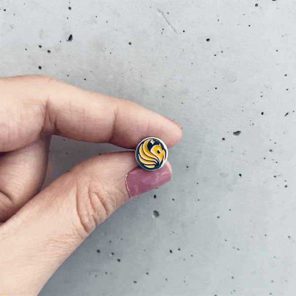 Central Florida Knights Stud Earrings - Enamel