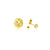 Central Florida Knights Stud Earrings - Gold over Silver