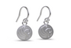 Central Florida Knights Dangle Earrings - Silver