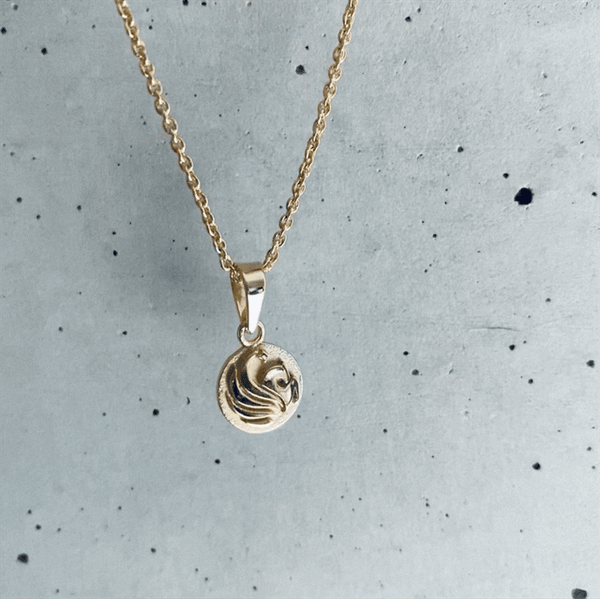 Central Florida Knights Pendant Necklace - Gold over Silver