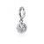 Central Florida Knights Bracelet Charm - Silver