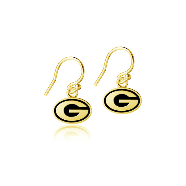 University of Georgia Dangle Earrings - Gold