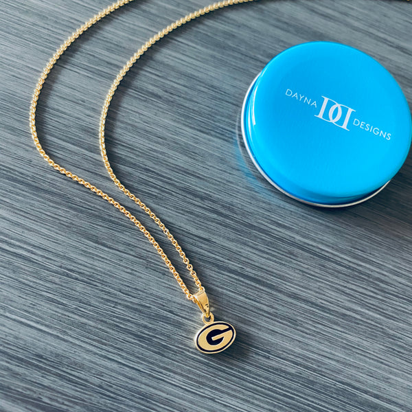 University of Georgia Pendant Necklace - Gold
