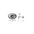 University of Georgia Lapel Pin - Silver