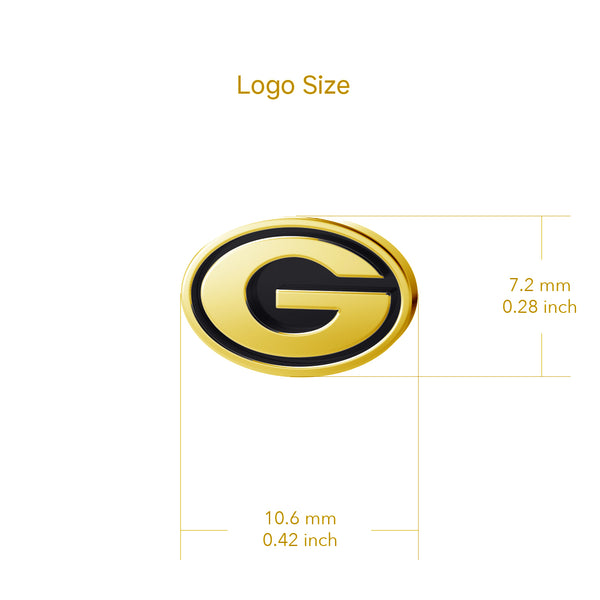 University of Georgia Dangle Earrings - Gold