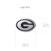 University of Georgia Bracelet Charm - Silver
