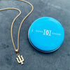 Indiana University Pendant Necklace - Gold