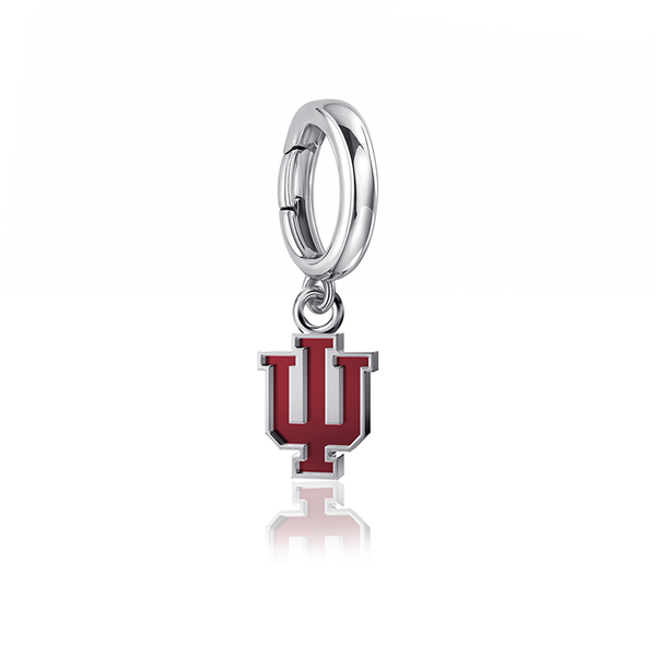 Indiana University Bracelet Charm - Enamel