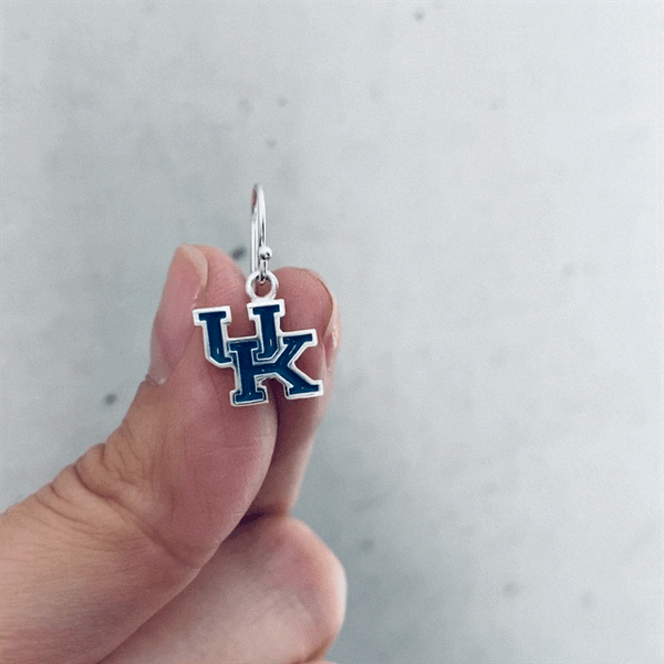 University of Kentucky Dangle Earrings - Enamel