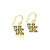 University of Kentucky Dangle Earrings - Gold