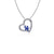 University of Kentucky Heart Necklace - Enamel