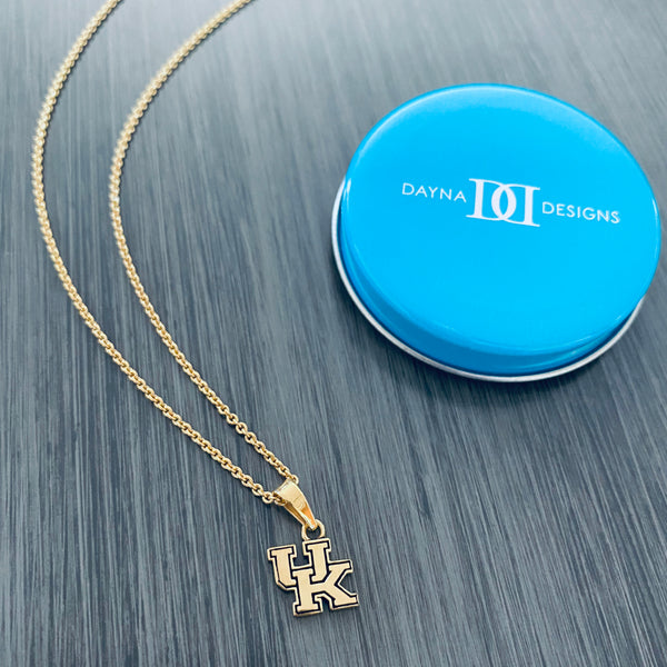 University of Kentucky Pendant Necklace - Gold