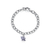 Kentucky University Link Bracelet - Silver