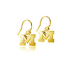 University of Michigan Dangle Earrings - Gold