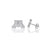 University of Minnesota Stud Earrings - Silver