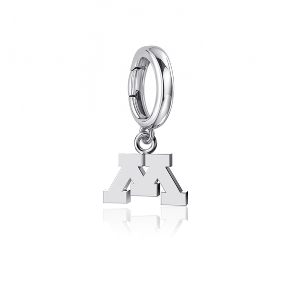 University of Minnesota Bracelet Charm - Silver