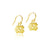 University of North Carolina Dangle Earrings - Gold