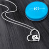University of North Carolina Heart Necklace - Silver