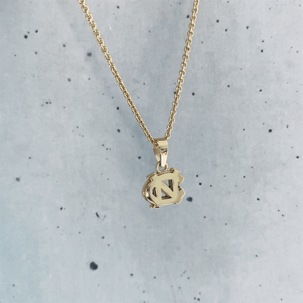 University of North Carolina Pendant Necklace - Gold