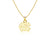 University of North Carolina Pendant Necklace - Gold