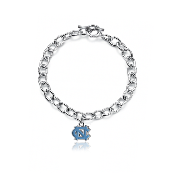 University of North Carolina Link Bracelet - Enamel