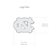University of North Carolina Bracelet Charm - Silver