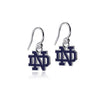 University of Notre Dame Dangle Earrings - Enamel