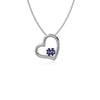 University of Notre Dame Heart Necklace - Enamel