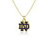University of Notre Dame Pendant Necklace - Gold