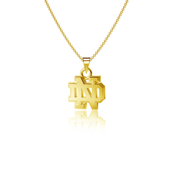 University of Notre Dame Pendant Necklace - Gold