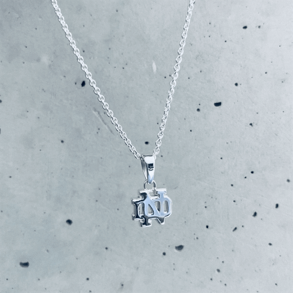 University of Notre Dame Pendant Necklace - Silver