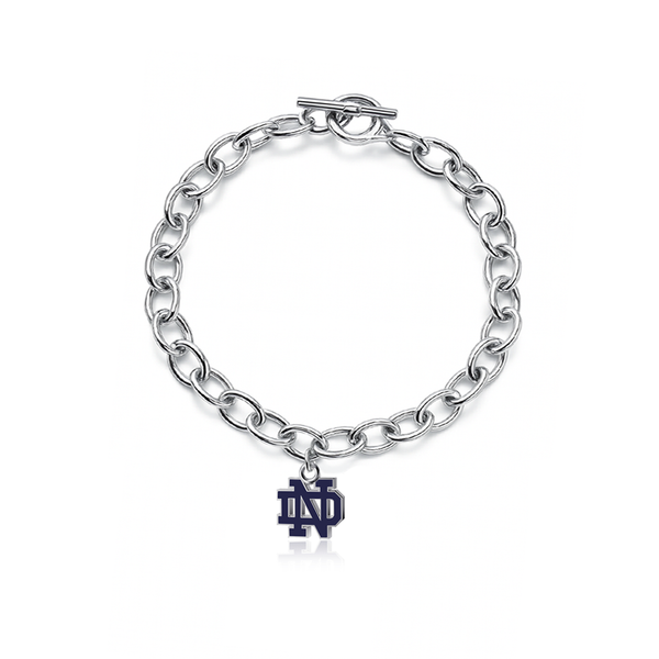University of Notre Dame Link Bracelet - Enamel