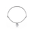 University of Notre Dame Moon Bracelet - Silver
