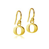 University of Oregon Dangle Earrings - Gold