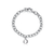 University of Oregon Link Bracelet - Silver
