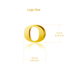 University of Oregon Pendant Necklace - Gold