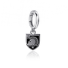 US Military Academy Black Knights Bracelet Charm - Enamel