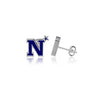 US Naval Academy Stud Earrings - Enamel