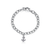 US Naval Academy Link Bracelet - Silver