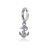US Naval Academy Bracelet Charm - Silver
