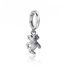 University of Wisconsin Bracelet Charm - Silver