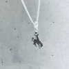 University of Wyoming Pendant Necklace - Enamel